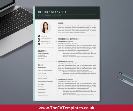 12 New CV Templates for 2025 that You won’t Want to Miss – Professional ...